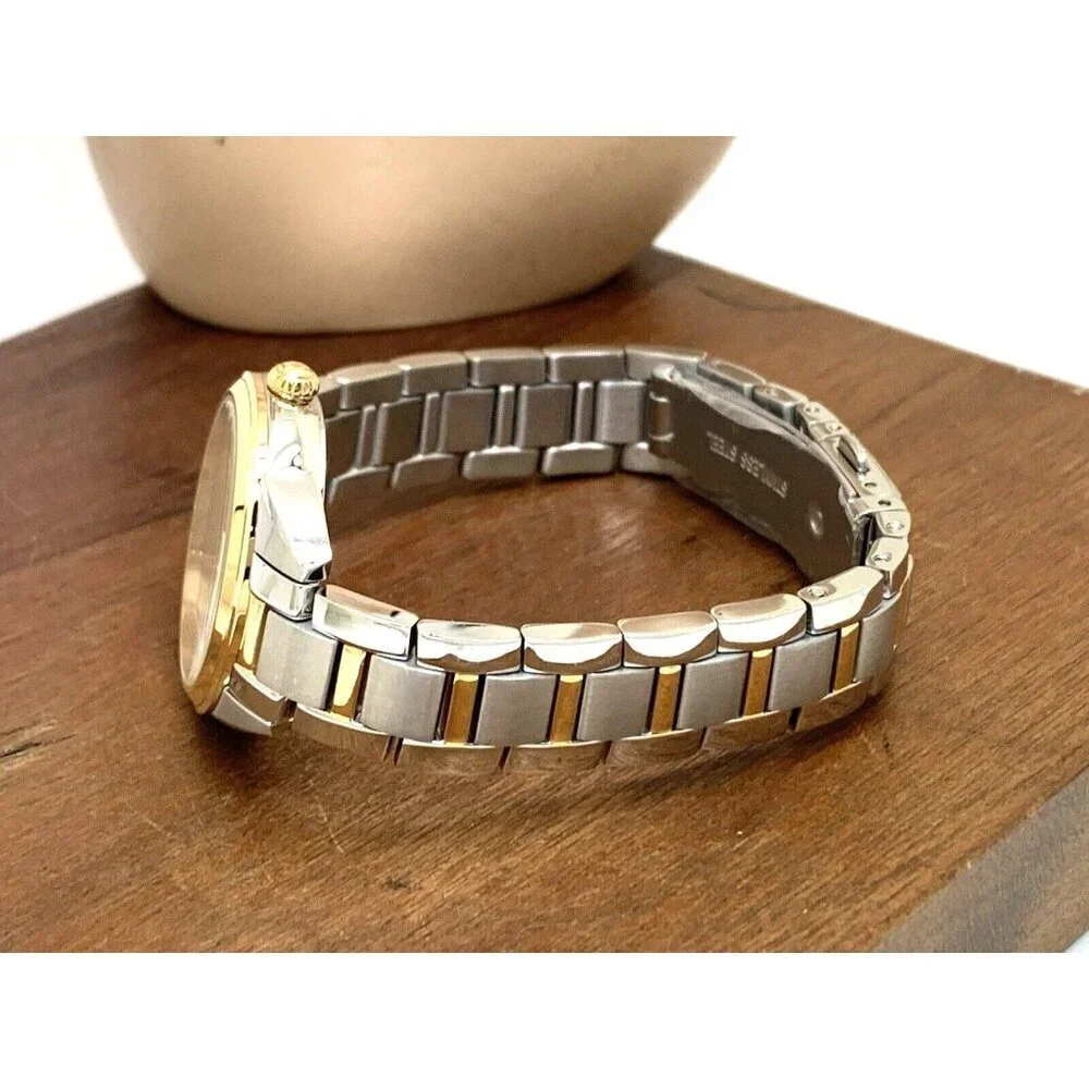 Bulova Women's Watch 98L277 Quartz 28mm Two Tone Stainless Steel Bracelet